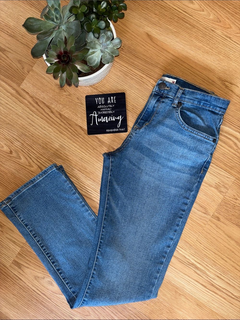 Levi's Girls Boot Cut Jeans